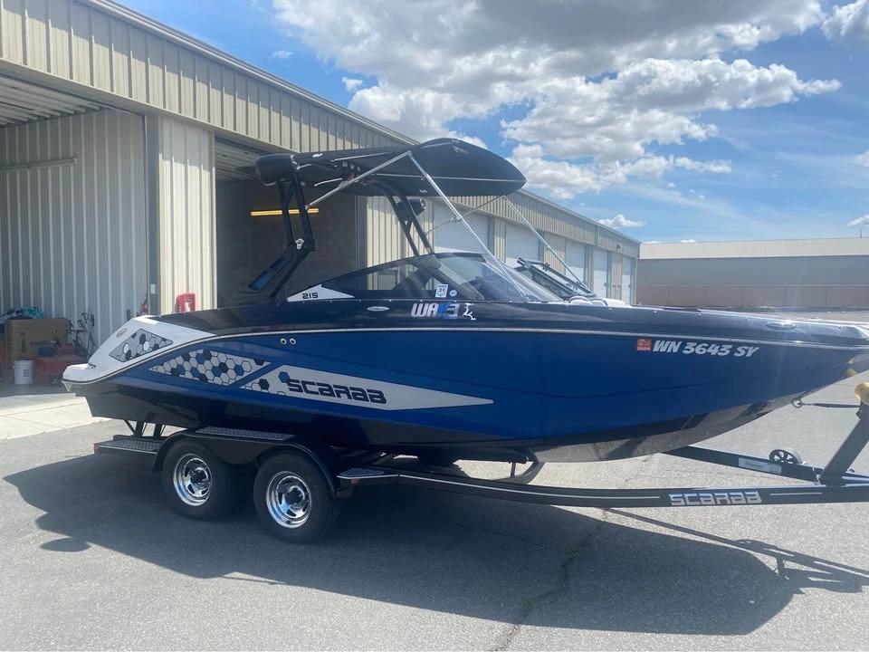 2018 Scarab 215 id wake