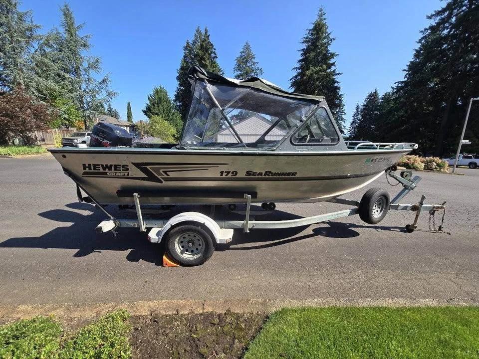 1999 Hewes Craft sea runner aluminum boat Sea Runner 179