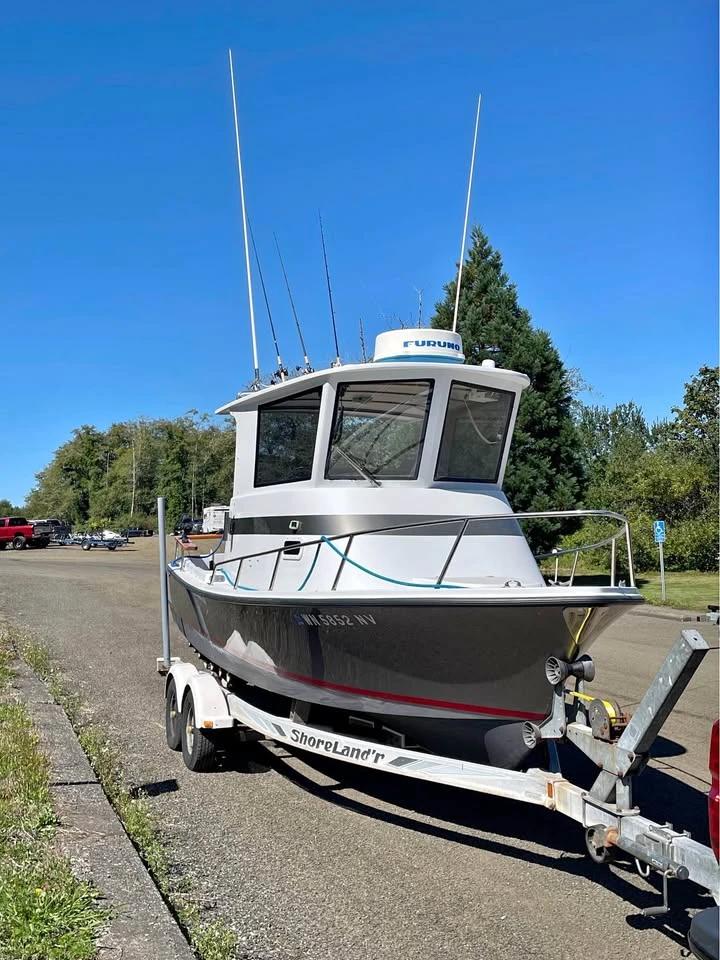 1989 Shamrock 20cc 200 Open Fish