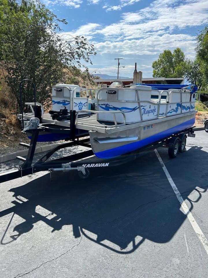 1997 21’ PLAYCRAFT PONTOON BOAT playcraft 2100 Daytona