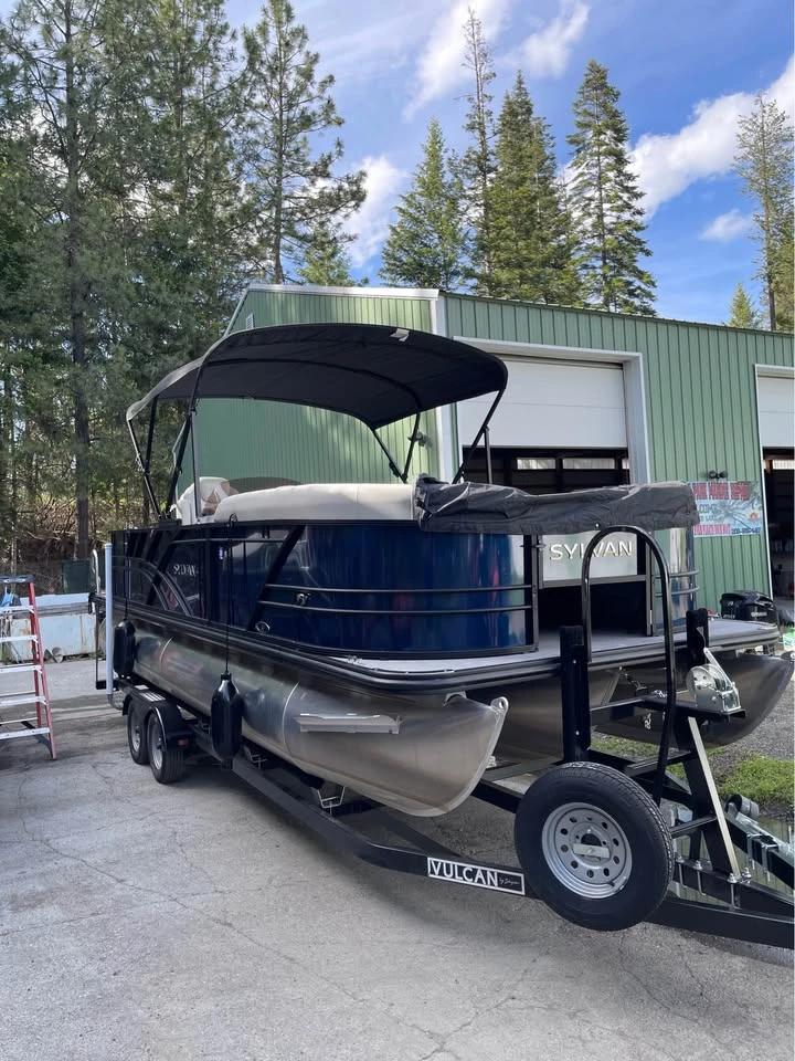 2024 23’ Sylvan X3 Mirage Partyfish tritoon boat Sylvan X3