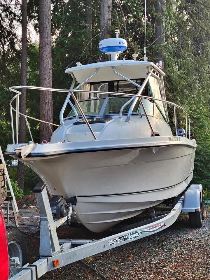 2002 21ft Bayliner Trophy w/ 175 Suzuki 4 strk Trophy 2002 Walkaround